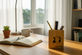 Pen Stand on Office Desk