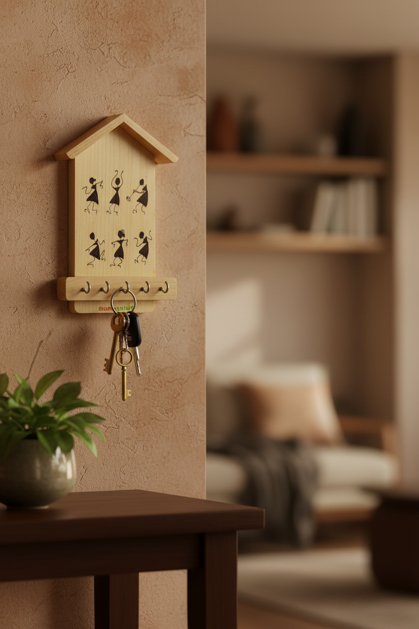 Warli Key Holder Lifestyle