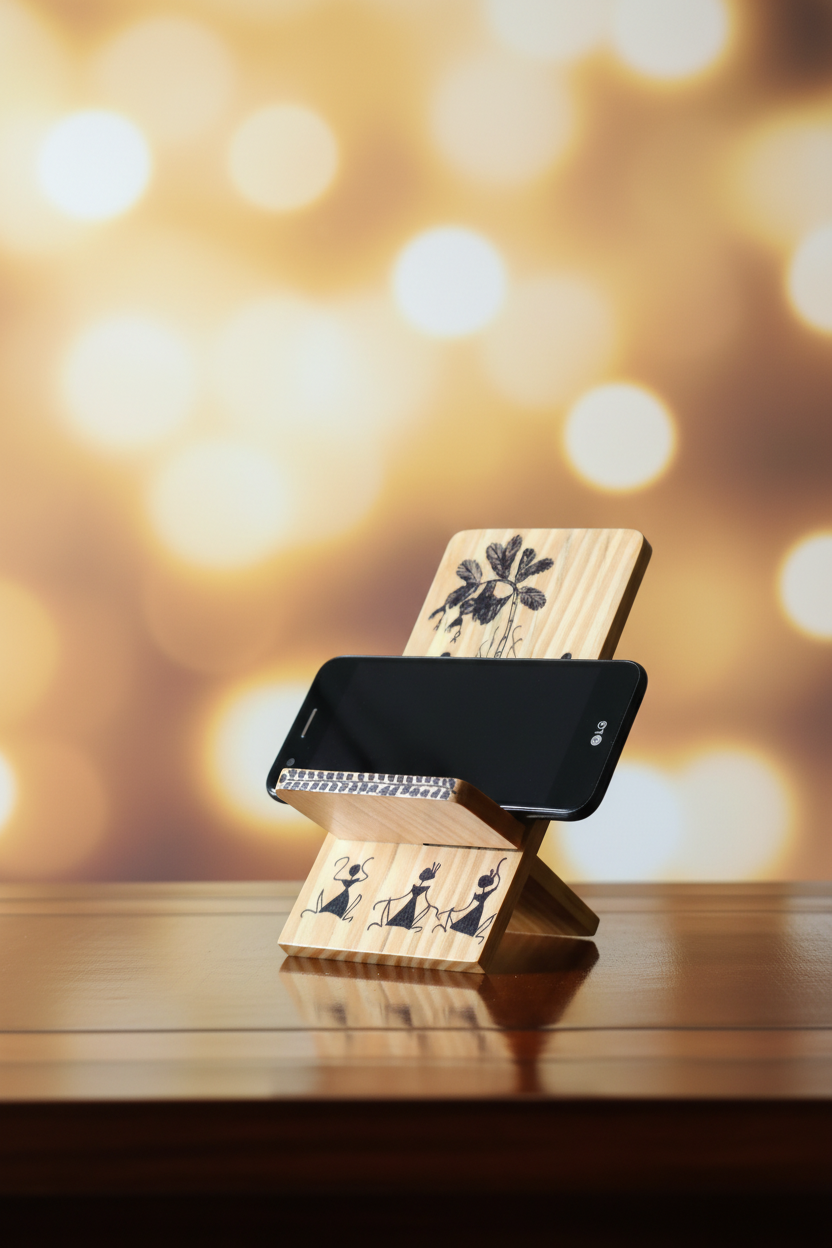 Warli Mobile Stand Lifestyle Shot